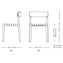 &Tradition Betty TK1 Stuhl| Stühle