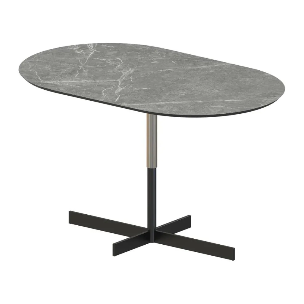 Tische^Zeus Bibì Beistelltisch H 47cm Marmor