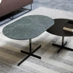 Zeus Bibì Beistelltisch H 47cm Marmor| Beistelltische