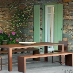 Gartenbänke^Zeus Big Irony Outdoor Bank 210cm