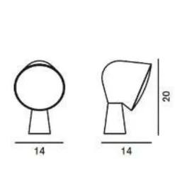 Tischleuchten^Foscarini Binic Tischleuchte