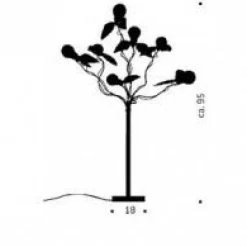 Tischleuchten^Ingo Maurer Birdie's Busch Stehleuchte