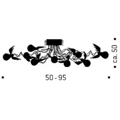 Ingo Maurer Birdie's Nest LED Deckenleuchte| Deckenleuchten