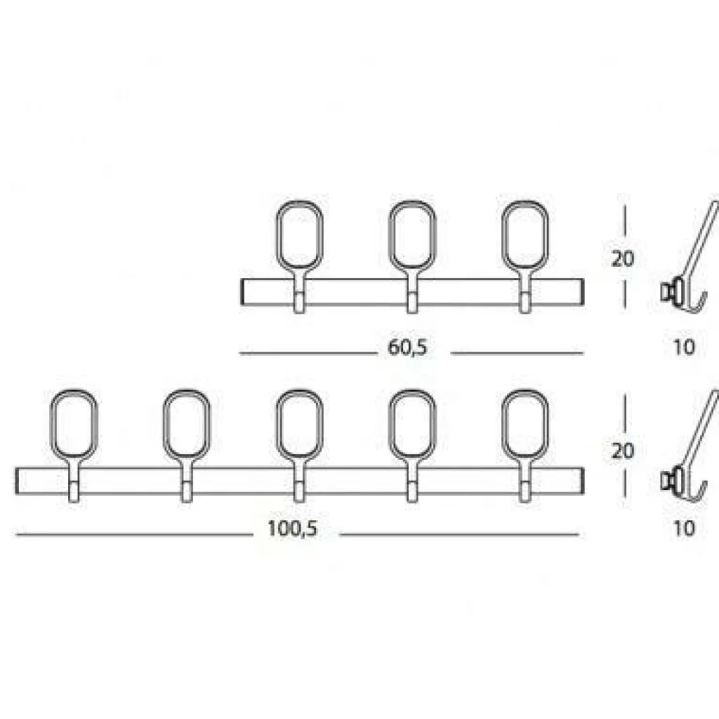 Magis Birds on a Wire Wandgarderobe| Garderoben