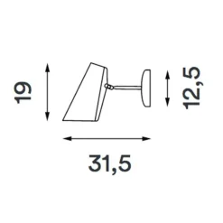 Northern Birdy Wandleuchte S| Wandleuchten