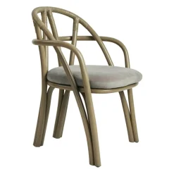 Gubi Bistra Armlehnstuhl Gestell Oliv| Stühle