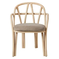 Gubi Bistra Armlehnstuhl Gestell Natur| Stühle