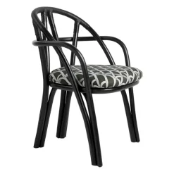 Gubi Bistra Armlehnstuhl Gestell Ebenholz| Stühle