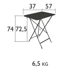 Fermob Bistro Klapptisch 37x57cm| Gartentische