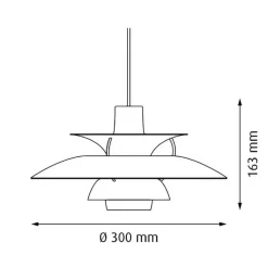 Pendelleuchten^Louis Poulsen Black Edition 2025 PH 5 Mini Pendelleuchte