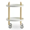Normann Copenhagen Block Beistelltisch/Servierwagen rund| Servierwagen