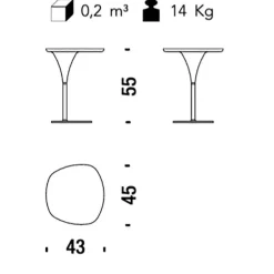 Moroso Bloomy Beistelltisch| Beistelltische|Tische