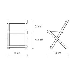 Carl Hansen BM4570 Gartenstuhl klappbar| Gartenstühle