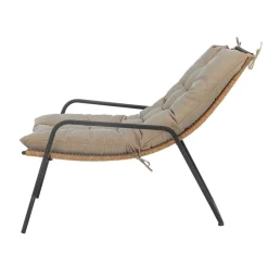 Stühle^Bloomingville Boel Liegestuhl mit Hocker