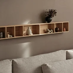 Regale^Ferm Living Bon Wandregal lang