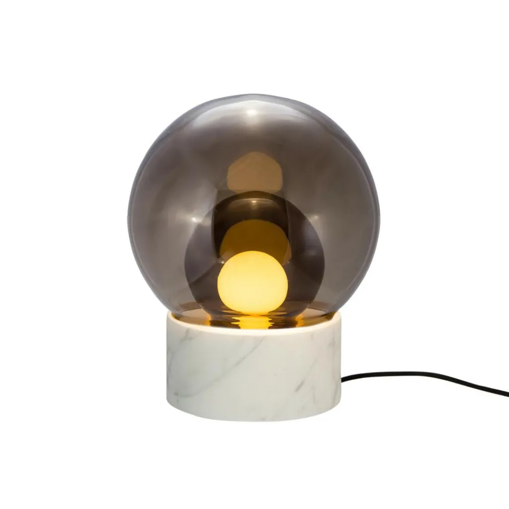 Nachttischleuchten^pulpo Boule Small Tischleuchte Sockel Marmor