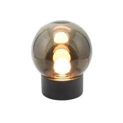 Nachttischleuchten^pulpo Boule Small Tischleuchte Sockel schwarz