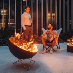 höfats Bowl 70 Feuerschale mit Dreibein| Grills & Feuerstellen