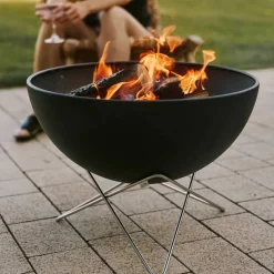 höfats Bowl 57 Feuerset flex mit Sternfuß und Dreibein| Grills & Feuerstellen