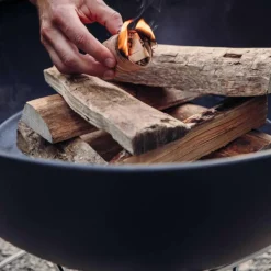 höfats Bowl 57 Feuerset flex mit Sternfuß und Dreibein| Grills & Feuerstellen