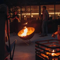 höfats Bowl 70 Feuerset flex mit Sternfuß und Dreibein| Grills & Feuerstellen