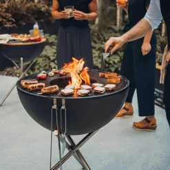 höfats Bowl 70 Feuerset flex mit Sternfuß und Dreibein| Grills & Feuerstellen