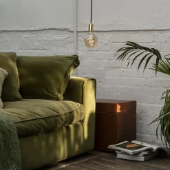 Pendelleuchten^Tala Brass Pendelleuchte mit Voronoi I LED E27 FILAMENT 2W => 10W