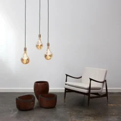 Pendelleuchten^Tala Brass Pendelleuchte mit Voronoi II LED E27 FILAMENT 3W =><noscript><img width=