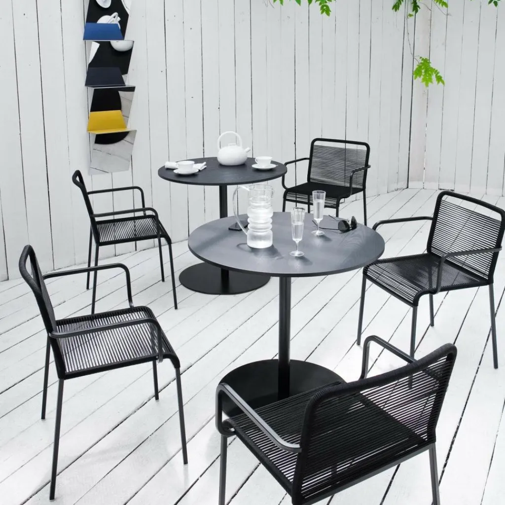 Lapalma Brio Bistrotisch Gestell Schwarz Rund H72cm| Tische|Bistrotische