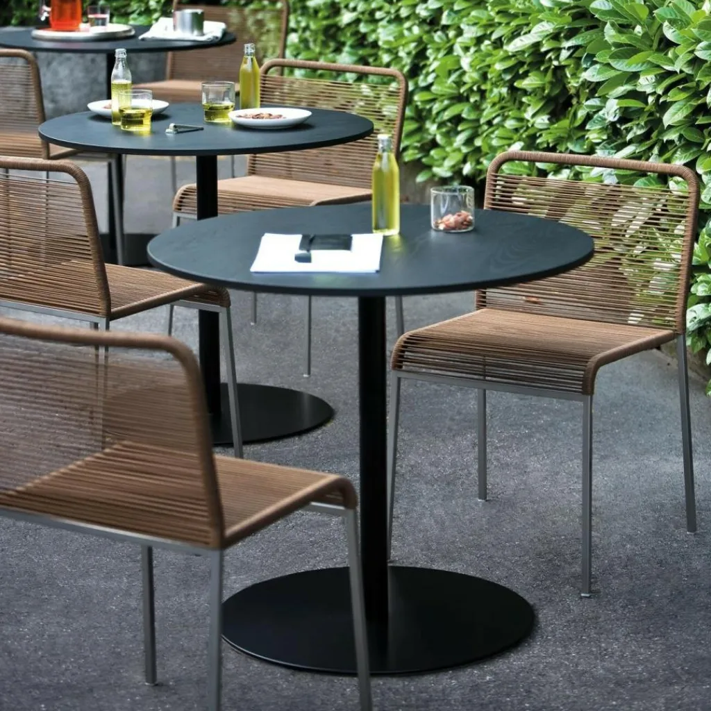 Lapalma Brio Bistrotisch Gestell Schwarz Rund H72cm| Tische|Bistrotische