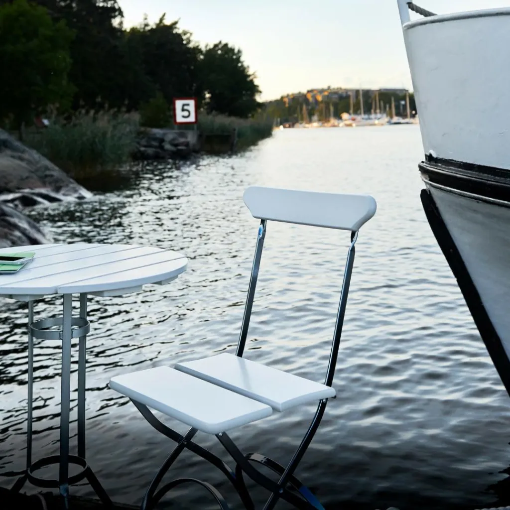 Stühle|Gartenstühle^Grythyttan Bryggeri Gartenstuhl klappbar Eiche