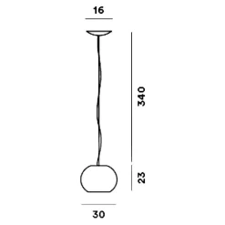 Pendelleuchten^Foscarini Buds 3 LED Pendelleuchte