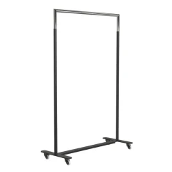 Garderoben^FROST Bukto Kleiderständer mit Rollen 103,8x45x156cm