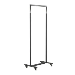 Garderoben^FROST Bukto Kleiderständer mit Rollen 63,8x45x156cm