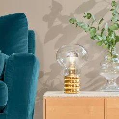 Nachttischleuchten^Ingo Maurer Bulb Brass Tischleuchte