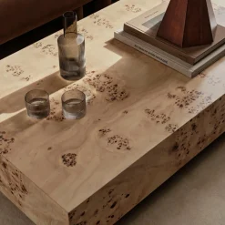 Beistelltische^Ferm Living Burl Couchtisch