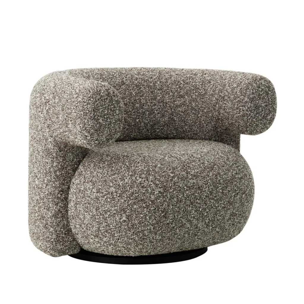 Sessel^Normann Copenhagen Burra Lounge Chair/ Drehsessel mit Rückdrehfunktion