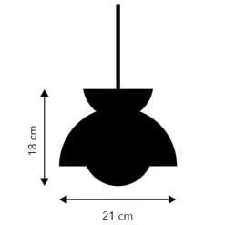 Pendelleuchten^Frandsen Butterfly Pendelleuchte Ø21cm