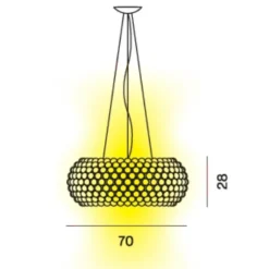Pendelleuchten^Foscarini Caboche Plus Grande LED Pendelleuchte