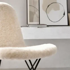 cuero Cactus Stuhl Schaffell| Stühle