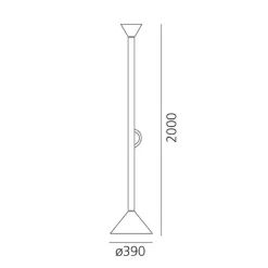 Artemide Callimaco LED Stehleuchte| Stehleuchten