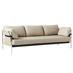 HAY Can 2.0 3-Sitzer Sofa Gestell Stahl verchromt| Sofas