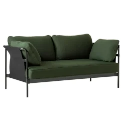 HAY Can 2.0 2-Sitzer Sofa Gestell Stahl schwarz| Sofas