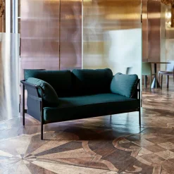 HAY Can 2.0 2-Sitzer Sofa Gestell Stahl schwarz| Sofas