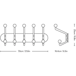 &Tradition Capture SC76 Wandgarderobe| Garderoben
