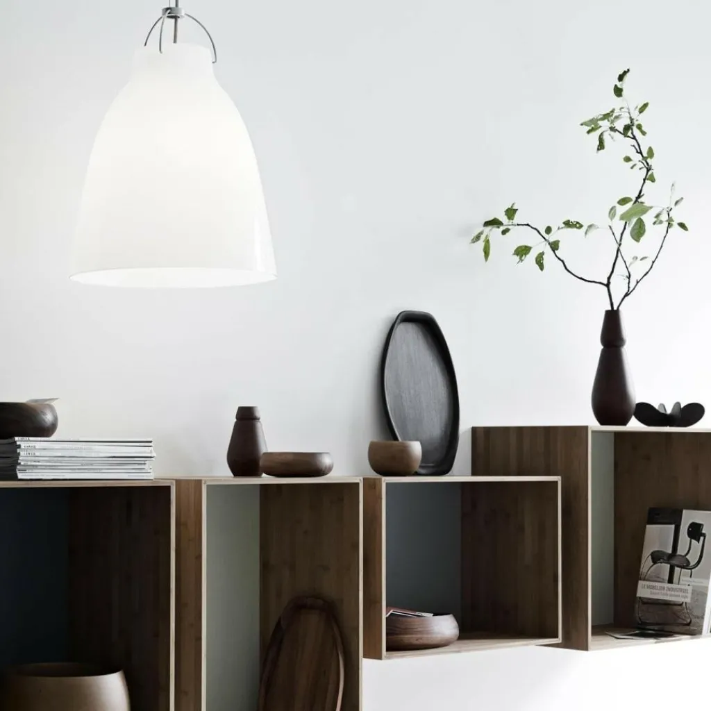 Fritz Hansen Caravaggio™ Pendelleuchte Opalglas| Pendelleuchten