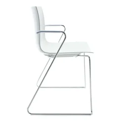 Arper Catifa 46 0287 Armlehnstuhl einf. Kufe Chrom| Stühle