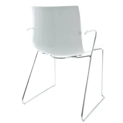 Arper Catifa 46 0287 Armlehnstuhl einf. Kufe Chrom| Stühle