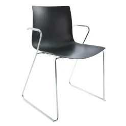 Arper Catifa 46 0287 Armlehnstuhl einf. Kufe Chrom| Stühle