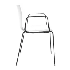 Stühle^Arper Catifa 46 0251 Armlehnstuhl einfarbig schwarz